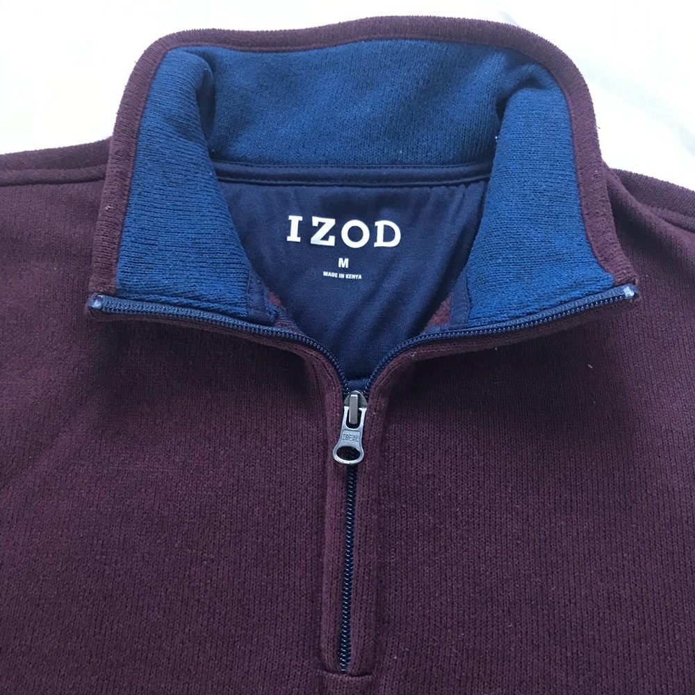 Burgundy pullover